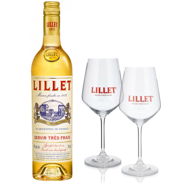 Lillet Blanc + 2 Copas de Regalo